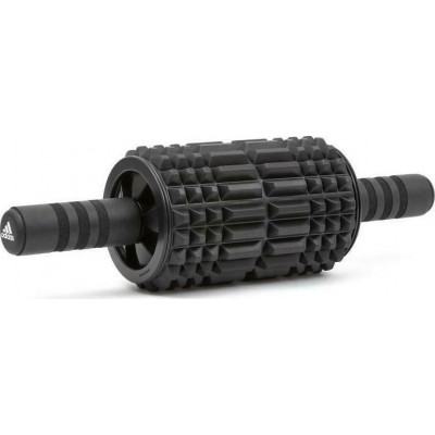 Adidas Foam Ab Roller 2 σε 1 Ράβδος Μασάζ Μαύρη 21cmΚωδικός: ADAC-11405 