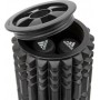 Adidas Foam Ab Roller 2 σε 1 Ράβδος Μασάζ Μαύρη 21cmΚωδικός: ADAC-11405 