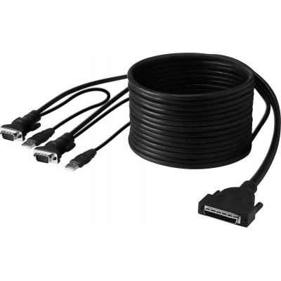 Belkin Omniview Dual Port Cable USB 3.6m