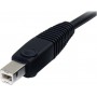 StarTech 4-in-1 USB DisplayPort KVM Switch Cable w/ Audio &amp Microphone 1.8m