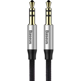 Baseus Cable 3.5mm male - 3.5mm male Μαύρο 1.5m (CAM30-CS1) Baseus Cable 3.5mm male - 3.5mm male Μαύρο 1.5m (CAM30-CS1)