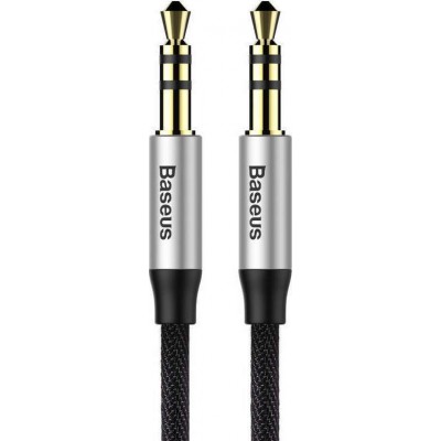 Baseus Cable 3.5mm male - 3.5mm male Μαύρο 1.5m (CAM30-CS1)