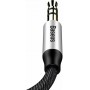 Baseus Cable 3.5mm male - 3.5mm male Μαύρο 1.5m (CAM30-CS1)