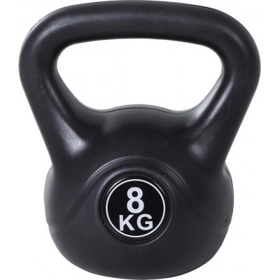 HomCom A91-076 Kettlebell από PVC 8kg Μαύρο