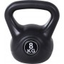 HomCom A91-076 Kettlebell από PVC 8kg Μαύρο