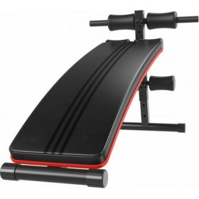 HomCom A91-082 Πάγκος Γυμναστικής Κοιλιακών Ρυθμιζόμενος Χωρίς Ορθοστάτες