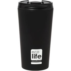 Ecolife Coffee Cup Black 0.37lt Ecolife Coffee Cup Black 0.37lt