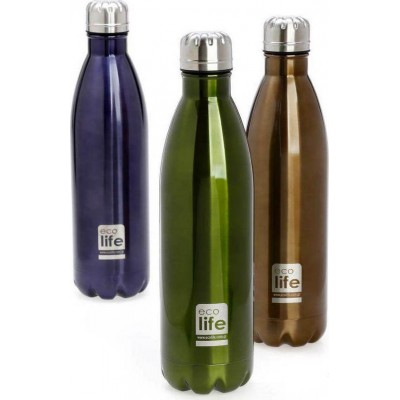 Ecolife Thermos Purple 0.75lt