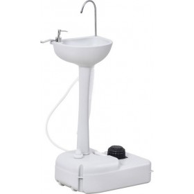 Outsunny Φορητός Νιπτήρας Κάμπινγκ με Βάση 17lt