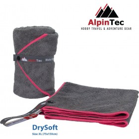 AlpinPro Drysoft XL 75x150cm Terry Fuschia AlpinPro Drysoft XL 75x150cm Terry Fuschia