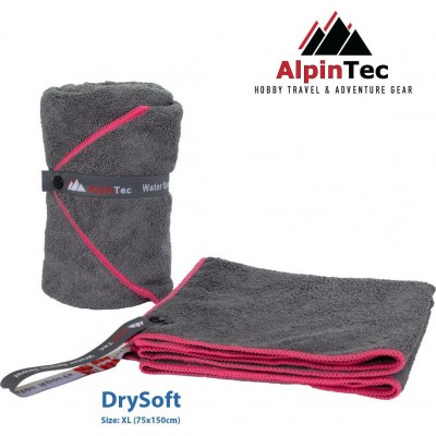 AlpinPro Drysoft XL 75x150cm Terry Fuschia