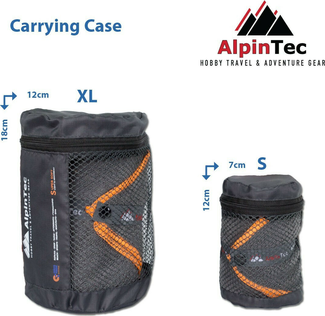 AlpinPro Drysoft XL 75x150cm Orange