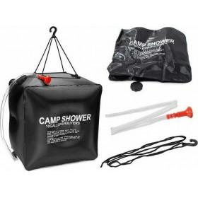 Aria Trade Ηλιακή Ντουζιέρα 40 Λίτρων με Γάντζους Στερέωσης 40x40x24.5cm Aria Trade Ηλιακή Ντουζιέρα 40 Λίτρων με Γάντζους Στερέωσης 40x40x24.5cm