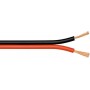 Goobay Cable 2x 0.35mm² Ατερμάτιστο - Ατερμάτιστο Μαύρο/Κόκκινο 25m (59372)