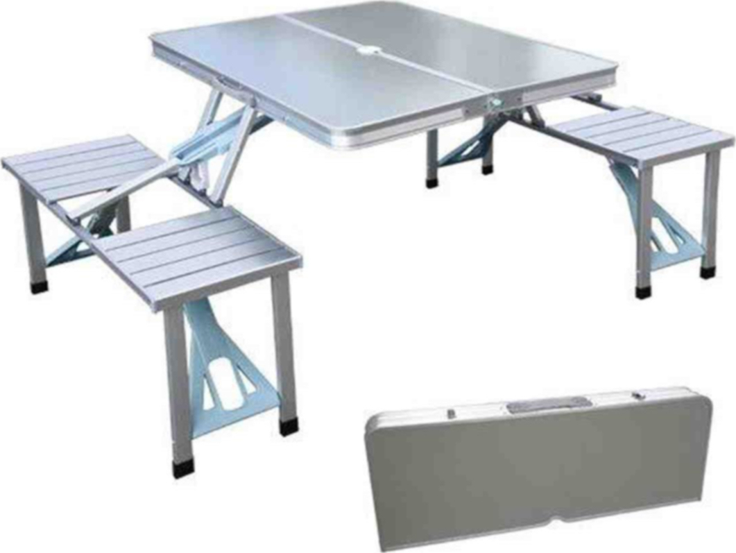 Πτυσσόμενο Τραπέζι με Καθίσματα - ΒαλίτσαΚωδικός: 24834 