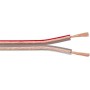 Goobay Cable 2x 0.35mm² Ατερμάτιστο - Ατερμάτιστο Διάφανο 10m (59371)