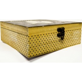 SP Souliotis Ξύλινο Κουτί Ραπτικής 20x20x7cm SP Souliotis Ξύλινο Κουτί Ραπτικής 20x20x7cm