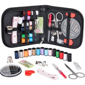 "Coquimbo 68pcs Mini Portable Sewing Kit Accessories Carrying Case Set for Home Coquimbo 68pcs Mini Portable Sewing Kit Accessories Carrying Case Set for Home, Travel, Emergency Use