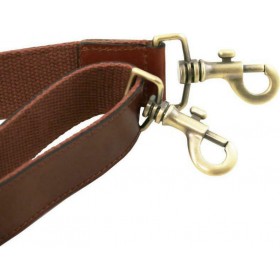 Tuscany Leather TL141854 Δερμάτινο Αποσπώμενο / Ρυθμιζόμενο Λουράκι Καφέ