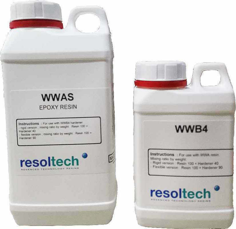 Resoltech WWA Speed Ρητίνη Υγρού Γυαλιού 1400gr Resoltech WWA Speed Ρητίνη Υγρού Γυαλιού 1400gr