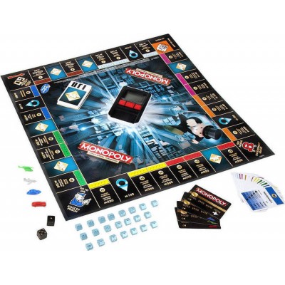 Hasbro Επιτραπέζιο Παιχνίδι Monopoly: Ultimate Banking Edition για 2-4 Παίκτες 8+ ΕτώνΚωδικός: B6677 