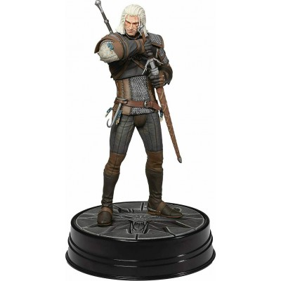 Dark Horse Heart of Stone Geralt Deluxe Statue 24cm (with 2 heads) 24εκ.