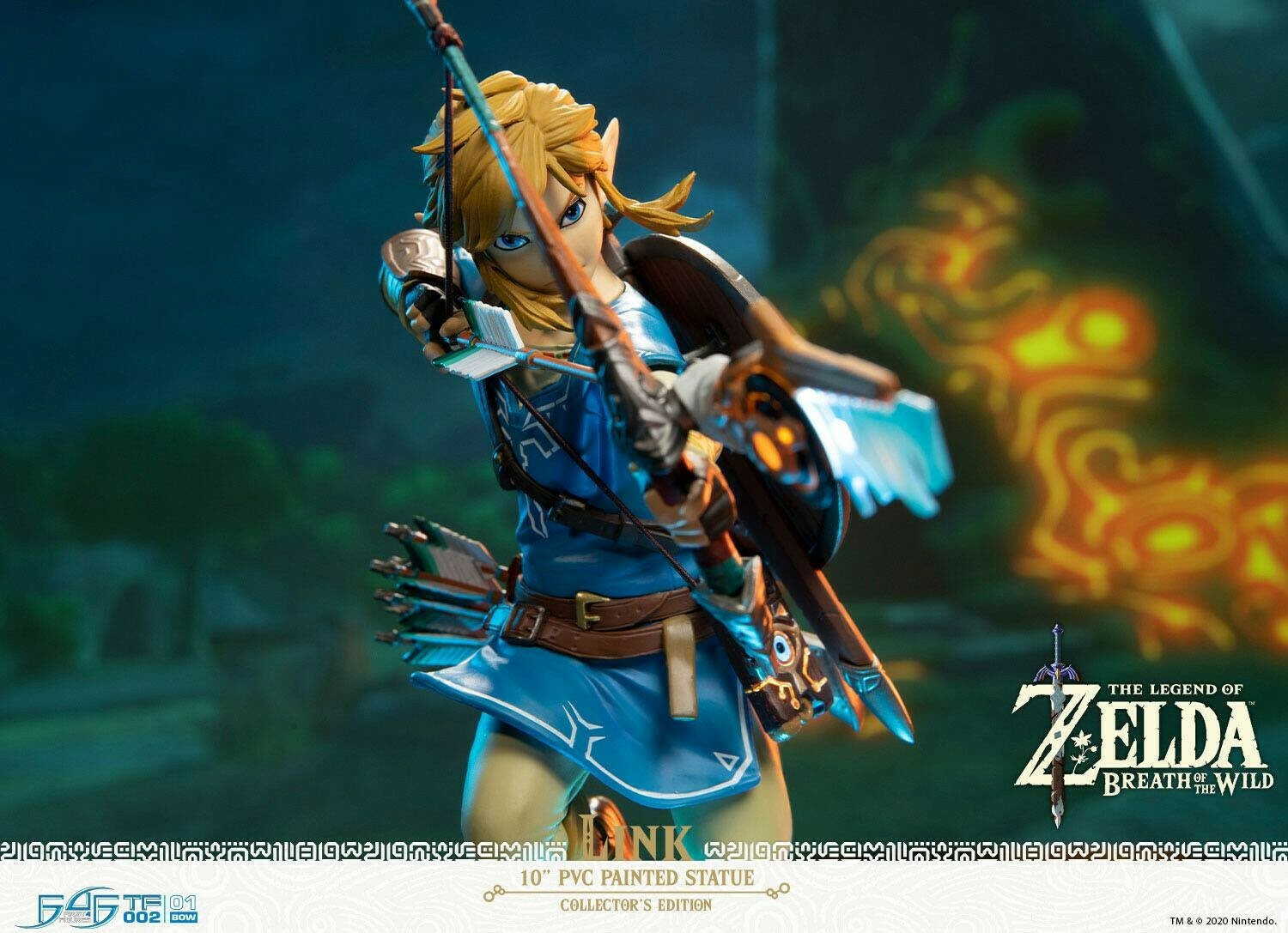 First 4 Figures The Legend of Zelda: Breath of the Wild - Link Statue Collector's Edition 25εκ.