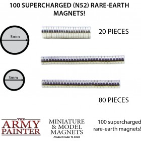 The Army Painter Μαγνήτες Μοντελισμού 80x3mm και 20x5mm