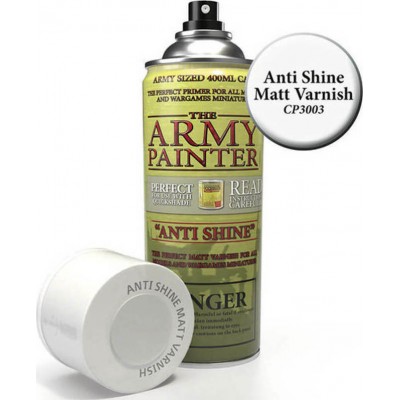 The Army Painter Colour Primer Χρώμα Μοντελισμού σε Spray Anti-Shine Matt Varnish 400ml