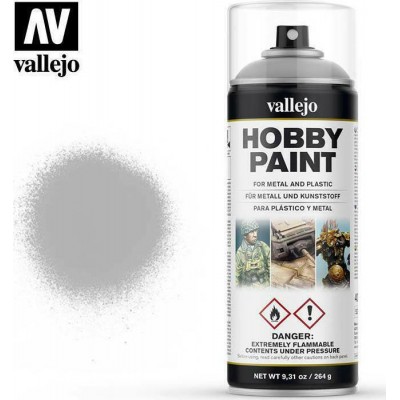 Acrylicos Vallejo Hobby Paint Χρώμα Μοντελισμού σε Spray Grey 264g 400ml
