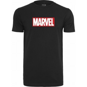 Merchcode T-Shirt Marvel Logo Tee Black