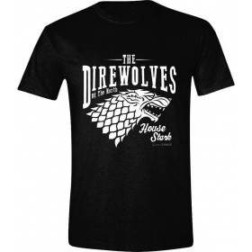 Timecity Game Of Thrones: The Direwolves T-Shirt Black