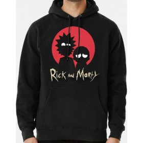 Φούτερ Rick And Morty Logo Hoodie RM1602HSB-S