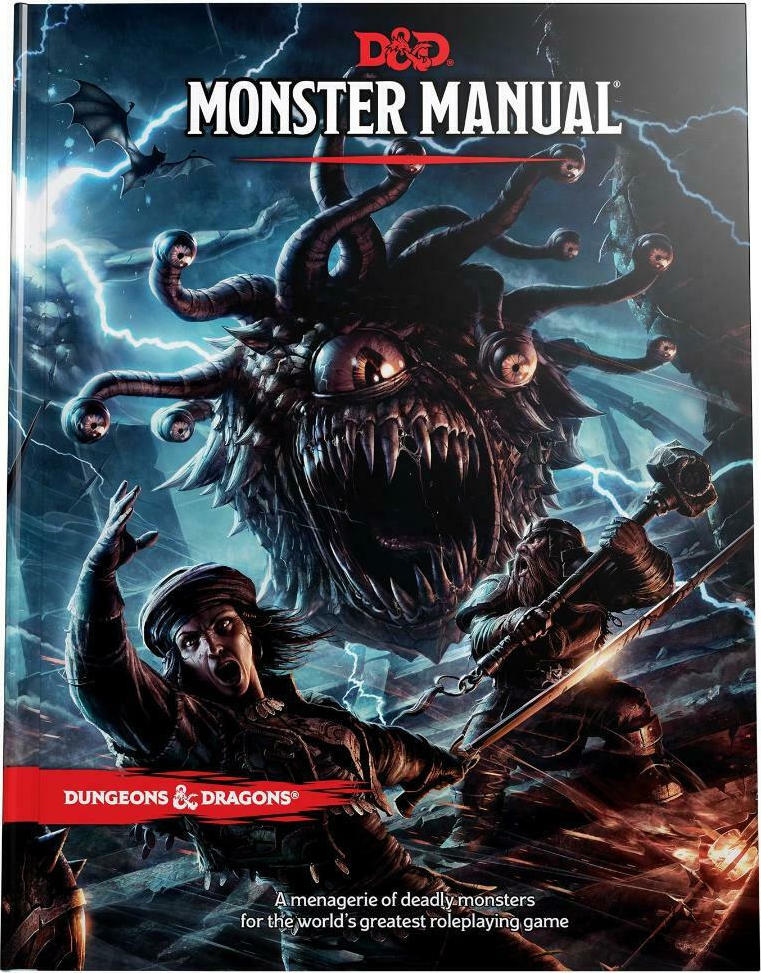 Wizards of the Coast D&ampD 5.0 : Monster Manual 5th Edition