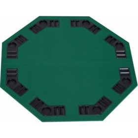 HomCom Πτυσσόμενη Επιφάνεια Τραπεζιού Πόκερ 1.2m