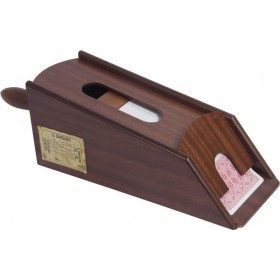 Supergifts Ξύλινο Σαμπό Las Vegas για 6 Τράπουλες Mahogany Supergifts Ξύλινο Σαμπό Las Vegas για 6 Τράπουλες Mahogany