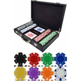 Supergifts Ξύλινη Βαλίτσα με 200 Μάρκες Πόκερ / Ζάρια / 2 Τράπουλες Χάρτινες Supergifts Ξύλινη Βαλίτσα με 200 Μάρκες Πόκερ / Ζάρια / 2 Τράπουλες Χάρτινες