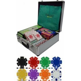 Supergifts Βαλίτσα Αλουμινίου με 600 Μαρκες Πόκερ / Ζάρια / 5 Τράπουλες Χάρτινες Supergifts Βαλίτσα Αλουμινίου με 600 Μαρκες Πόκερ / Ζάρια / 5 Τράπουλες Χάρτινες