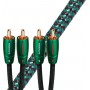 Audioquest Cable 2x RCA male - 2x RCA male 1m (Evergreen)