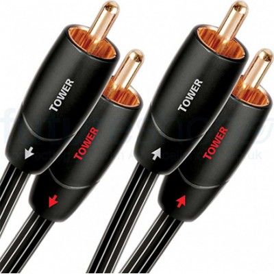 Audioquest Cable 2x RCA male - 2x RCA male 1m (Tower)