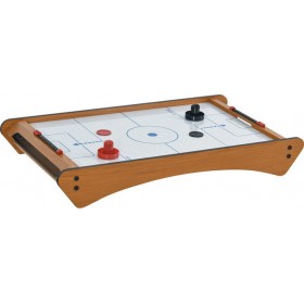 HomCom Ξύλινο Επιτραπέζιο Air Hockey 72.5x40x10.5cm