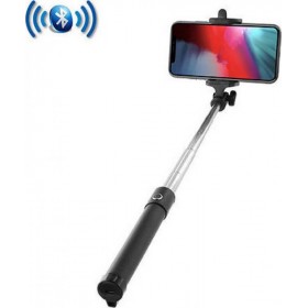 Lamtech Selfie Stick με Bluetooth Μαύρο Lamtech Selfie Stick με Bluetooth Μαύρο