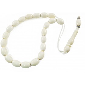 Κομπολόι Φυσικό Κόκκαλο Καμήλας Με 21 Xάνδρες Οβαλ 16 x 12 mm