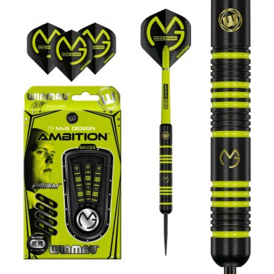 Winmau Mvg Michael Van Gerwen Ambition Steel Tip 22g Βελάκια