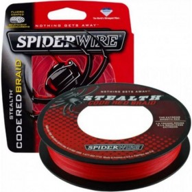 ΝΗΜΑ SPIDER Spiderwire Stealth Code Red Braid 300m ΝΗΜΑ SPIDER Spiderwire Stealth Code Red Braid 300m