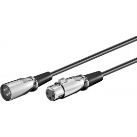 Goobay Cable XLR male - XLR female 6m (50715) Goobay Cable XLR male - XLR female 6m (50715)