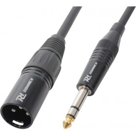 Power Dynamics Cable XLR male - 6.3mm male 3m (177.078) Power Dynamics Cable XLR male - 6.3mm male 3m (177.078)