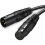 Cabletime Cable XLR male - XLR female Μαύρο 20m