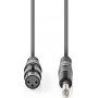 Nedis Cable XLR female - 6.3mm male 1.5m (COTH15120GY15)