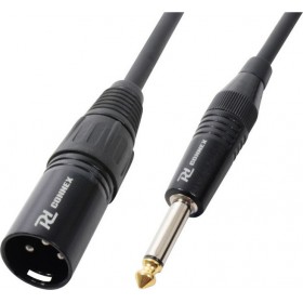 Power Dynamics Audio Cable XLR male - 6.3mm male 1.5m (176.632) Power Dynamics Audio Cable XLR male - 6.3mm male 1.5m (176.632)